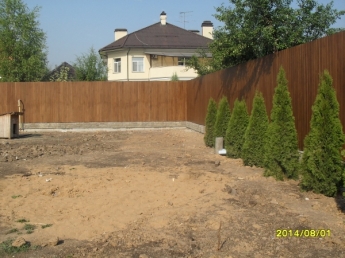 Косой планкен 20*120 для забора